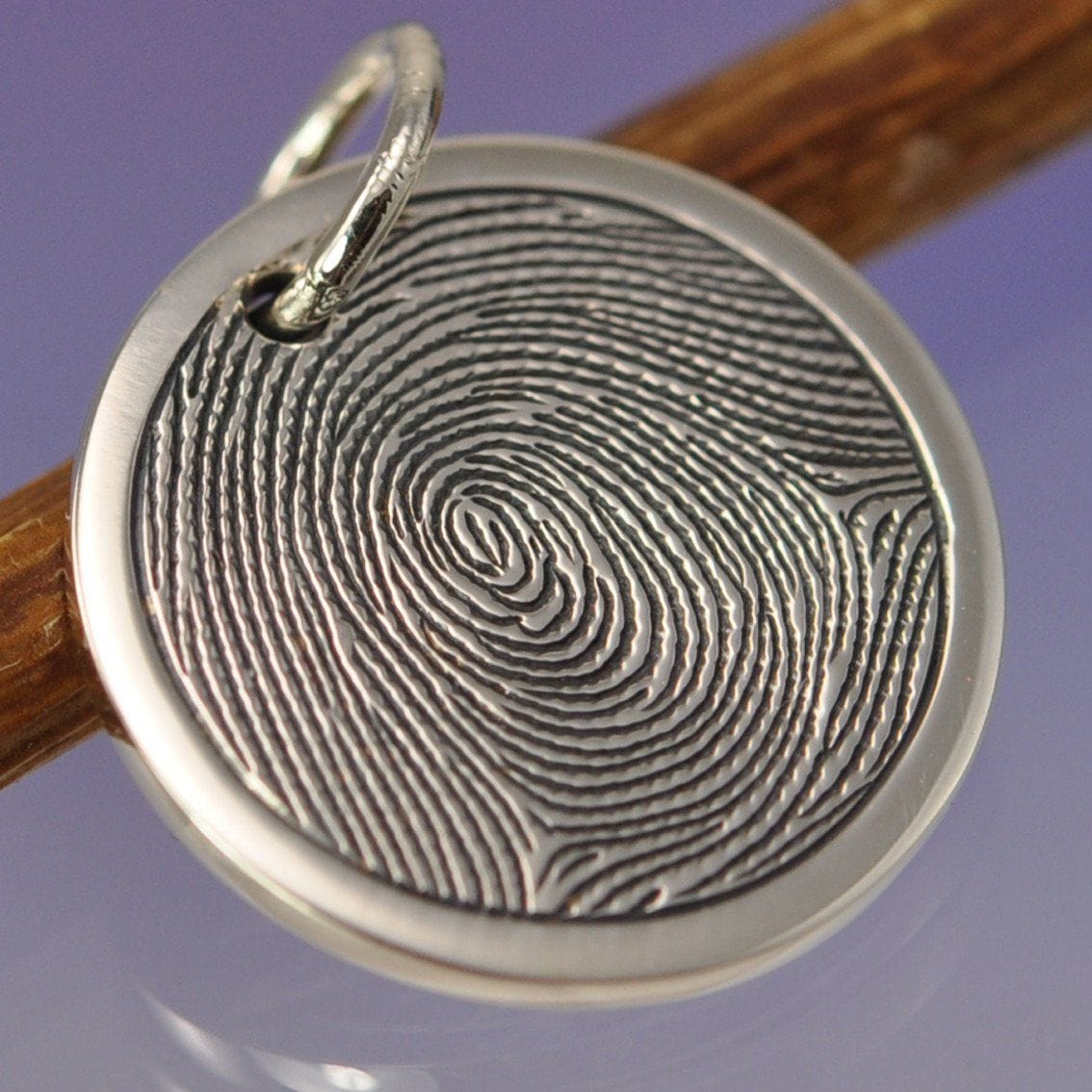 Fingerprint Charm Charm by Chris Parry Jewellery