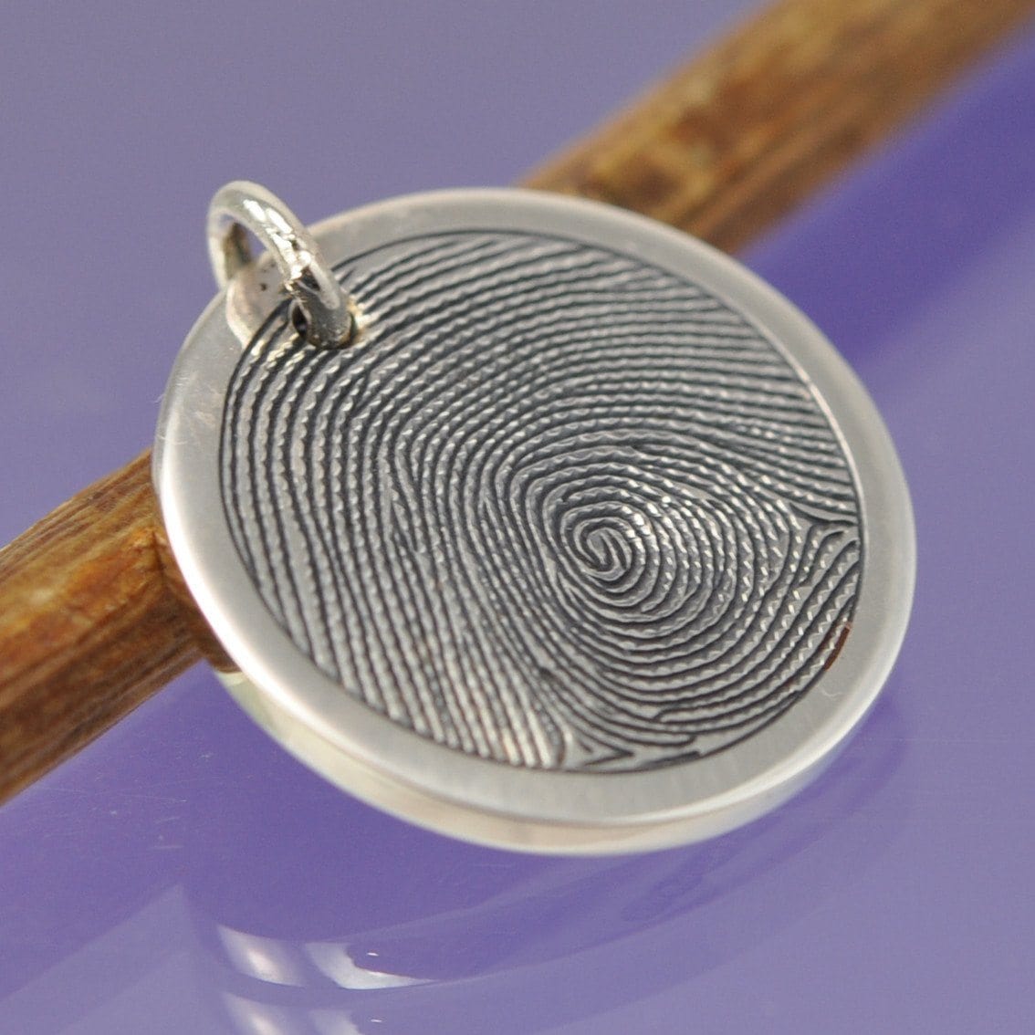 Fingerprint Charm Charm by Chris Parry Jewellery