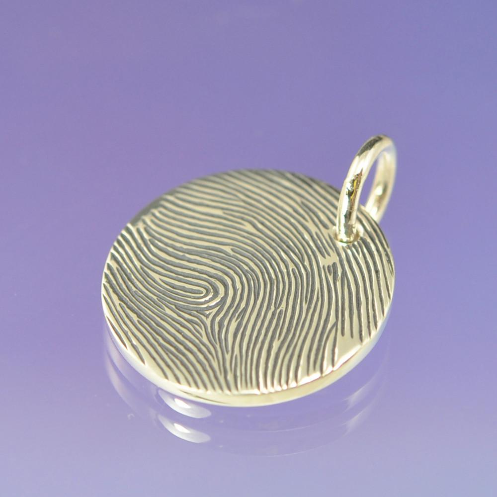 Fingerprint Charm Charm by Chris Parry Jewellery