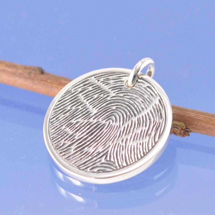 Fingerprint Charm Charm by Chris Parry Jewellery