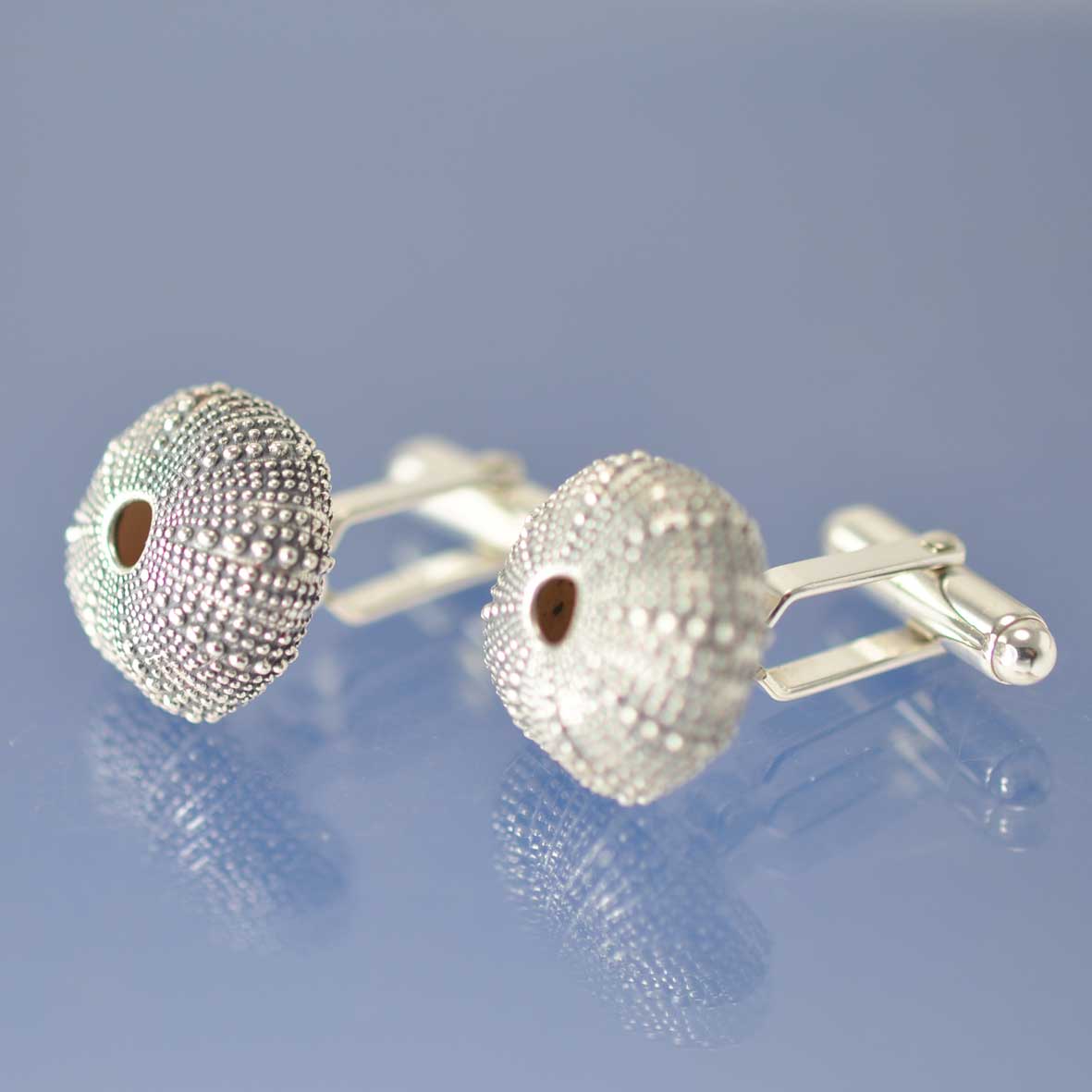 Sea Urchin Cufflinks Cufflinks by Chris Parry Jewellery