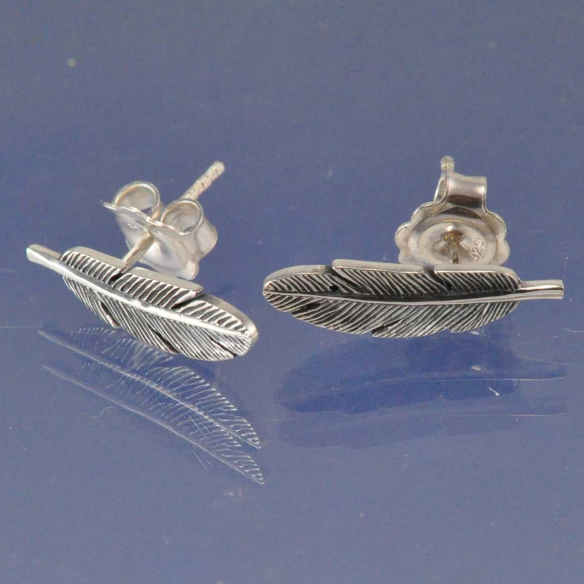 Angel Feather Earrings Earring by Chris Parry Jewellery