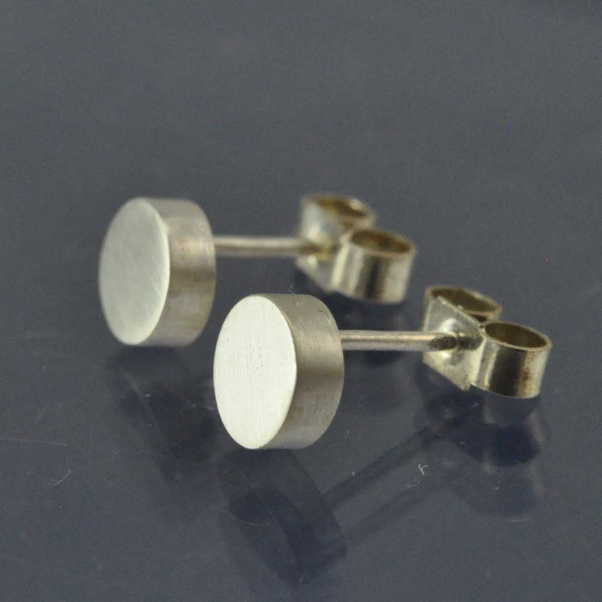 Disc Studs Earring by Chris Parry Jewellery