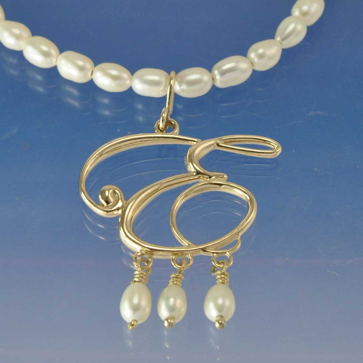 Anne Boleyn Necklace Custom Initial