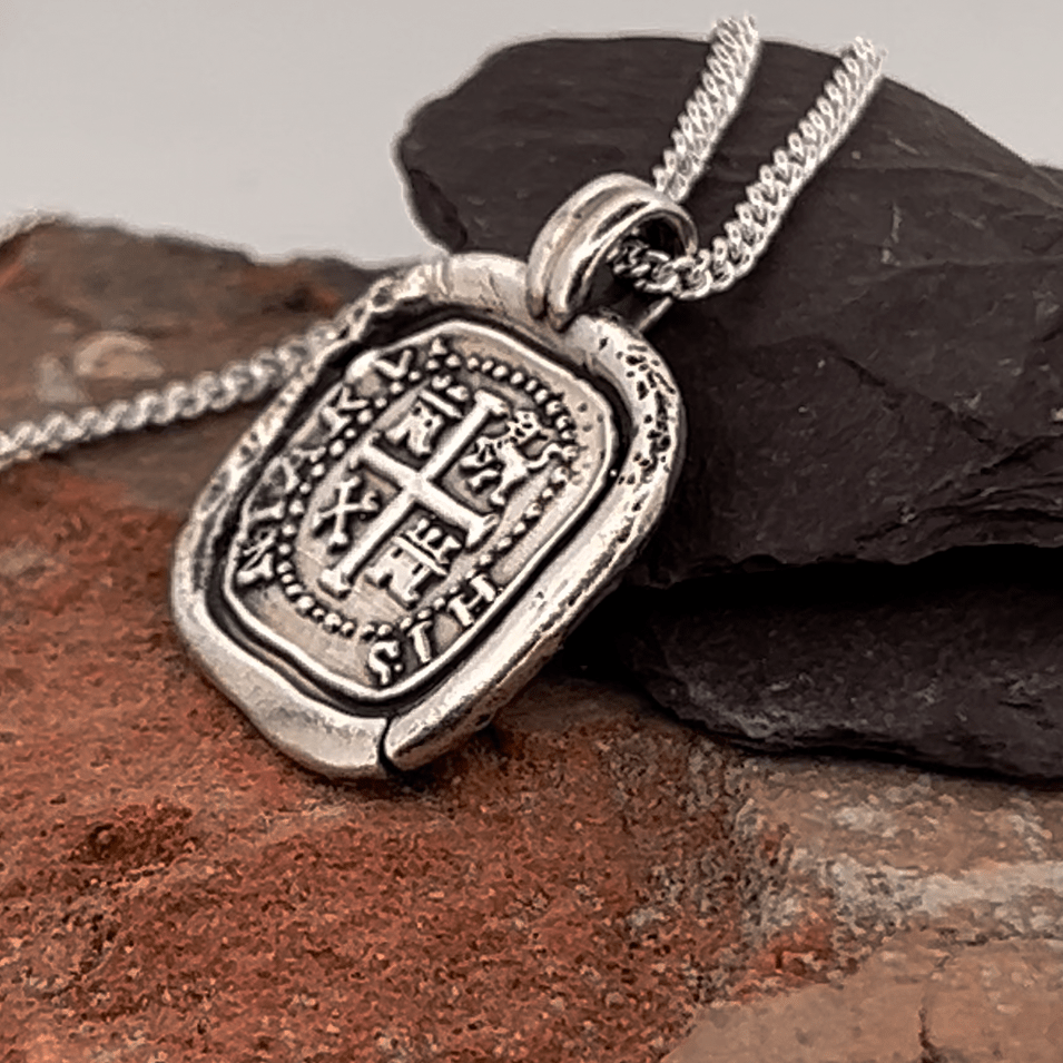 Pirates Coin Necklace by Chris Parry Jewellery