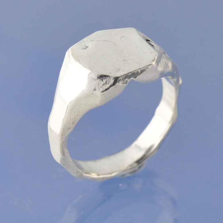 Ashes Ring - Faceted Love Ring Ring by Chris Parry Jewellery