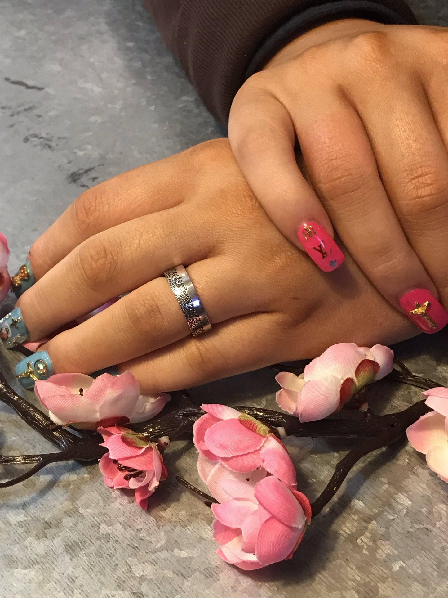 Cremation Ashes Memorial Ring - Effervescent Bubbles Ring by Chris Parry Jewellery