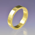Plain Band 9k - Flat Shank Ring by Chris Parry Jewellery