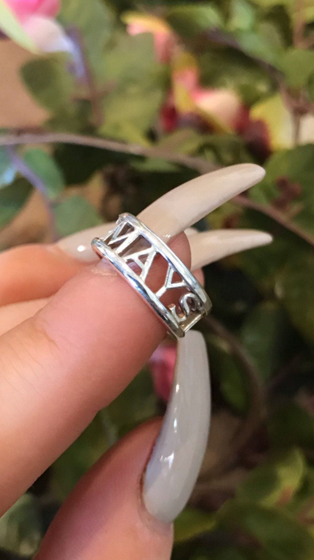 The Wide Copperplate Ring Ring by Chris Parry Jewellery