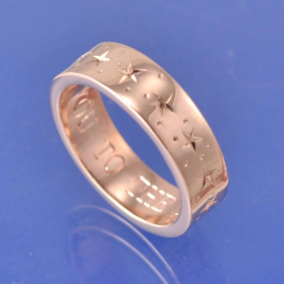 Twinkle Twinkle lil' Star. Ring by Chris Parry Jewellery