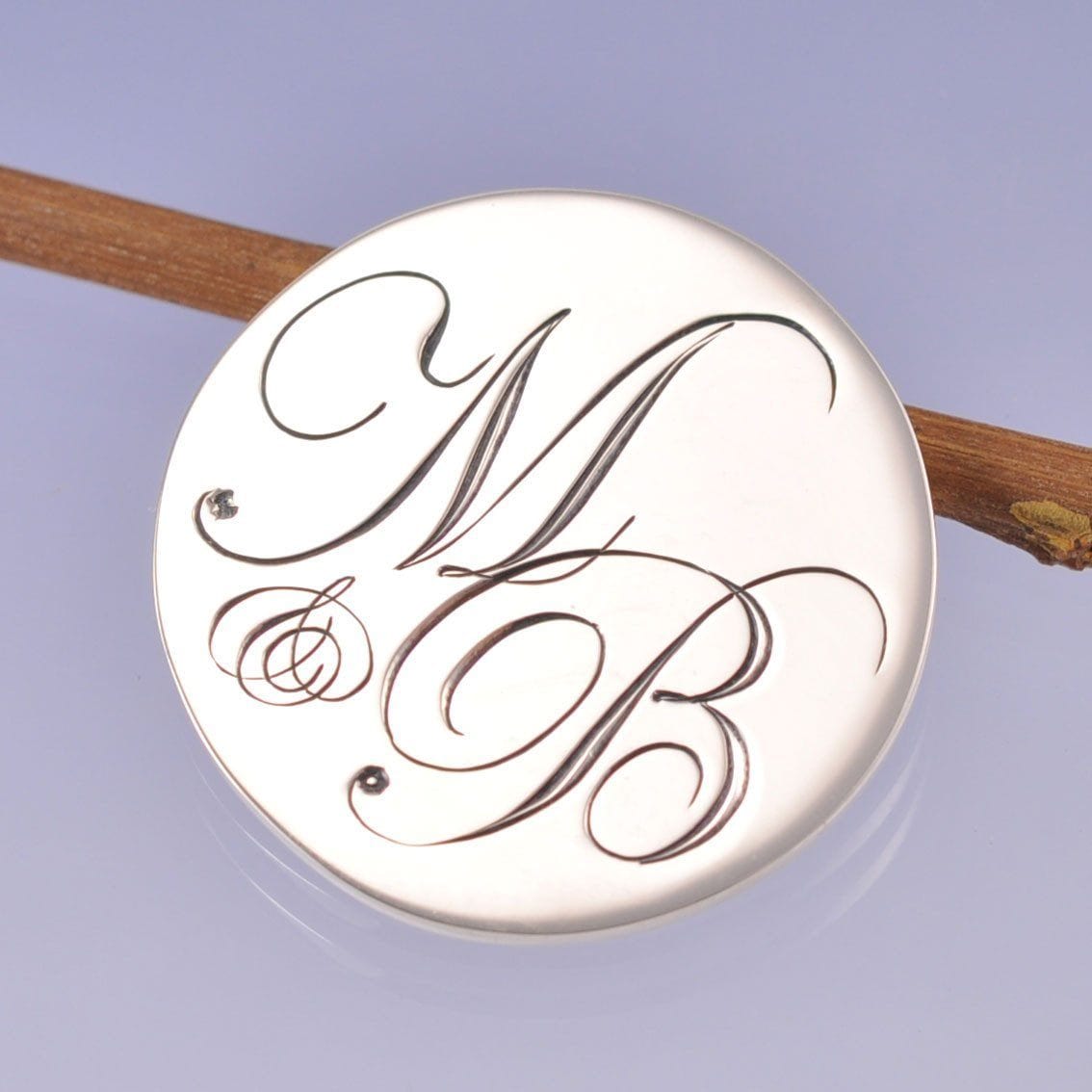 Personalised Love Token Silverware by Chris Parry Jewellery