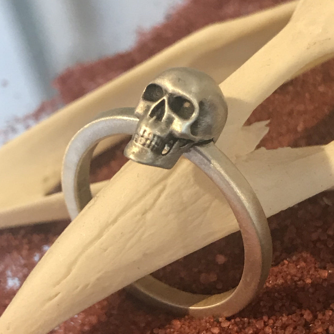 Skull Ring - Chris-Parry-Handmade