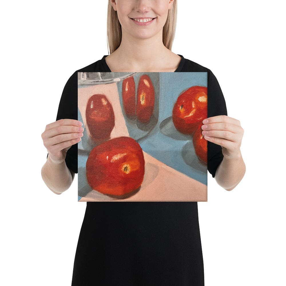 Canvas Print. Baby Tomatoes by Chris Parry Jewellery