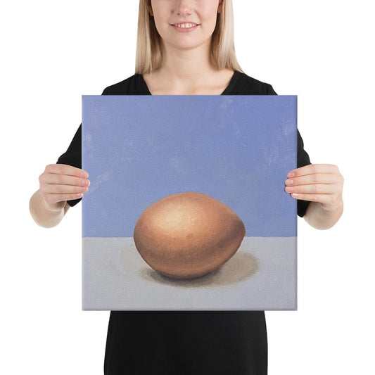 Canvas Print - Egg by Chris Parry Jewellery