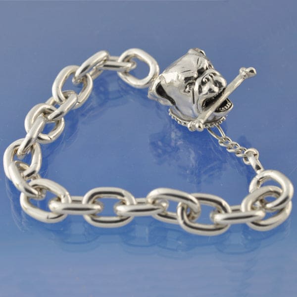 Cremation Ash Bracelet | Dog & Bone Bracelet by Chris Parry Jewellery