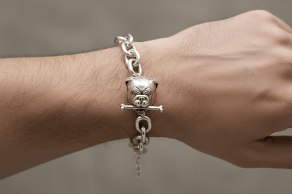 Cremation Ash Bracelet | Dog & Bone Bracelet by Chris Parry Jewellery