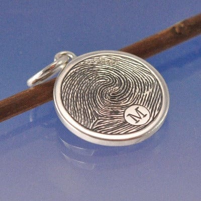 Fingerprint Charm Charm by Chris Parry Jewellery