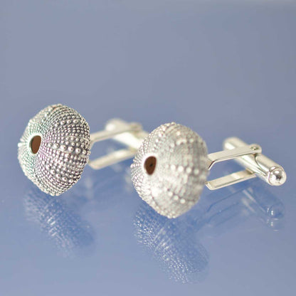 Sea Urchin Cufflinks Cufflinks by Chris Parry Jewellery