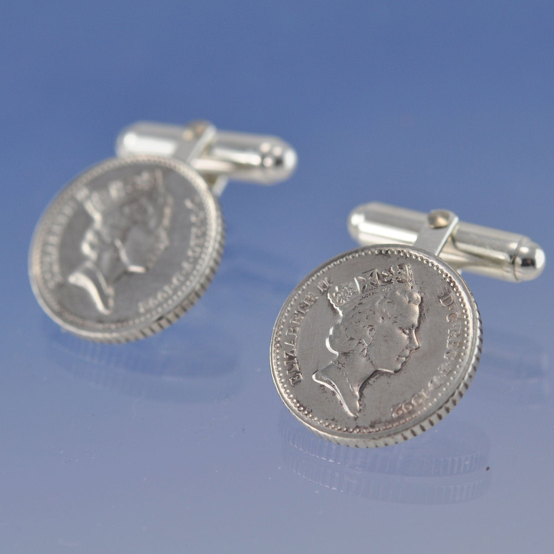 Mercury sale dime cufflinks