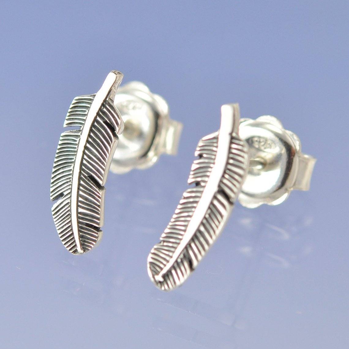 Angel Feather Earrings Earring by Chris Parry Jewellery