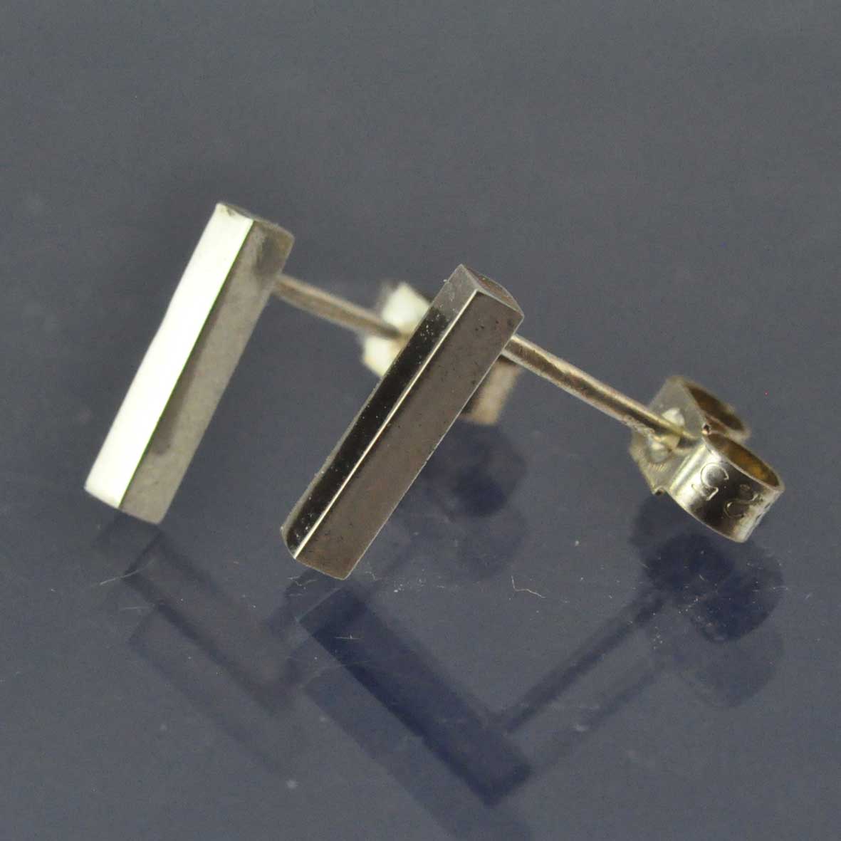 Bar Studs Earring by Chris Parry Jewellery