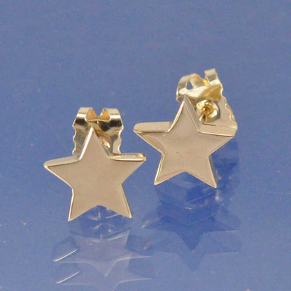 Cremation Ash Earrings - Star Earring by Chris Parry Jewellery