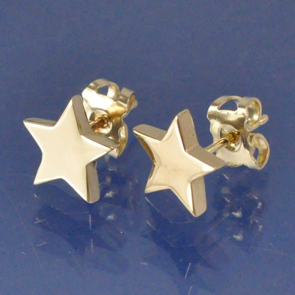 Cremation Ash Earrings - Star Earring by Chris Parry Jewellery