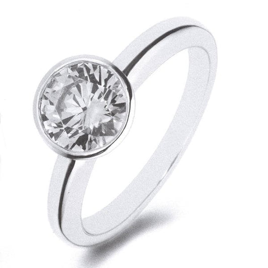 Diamond Cremation Ash Ring - Athena Ring by Chris Parry Jewellery