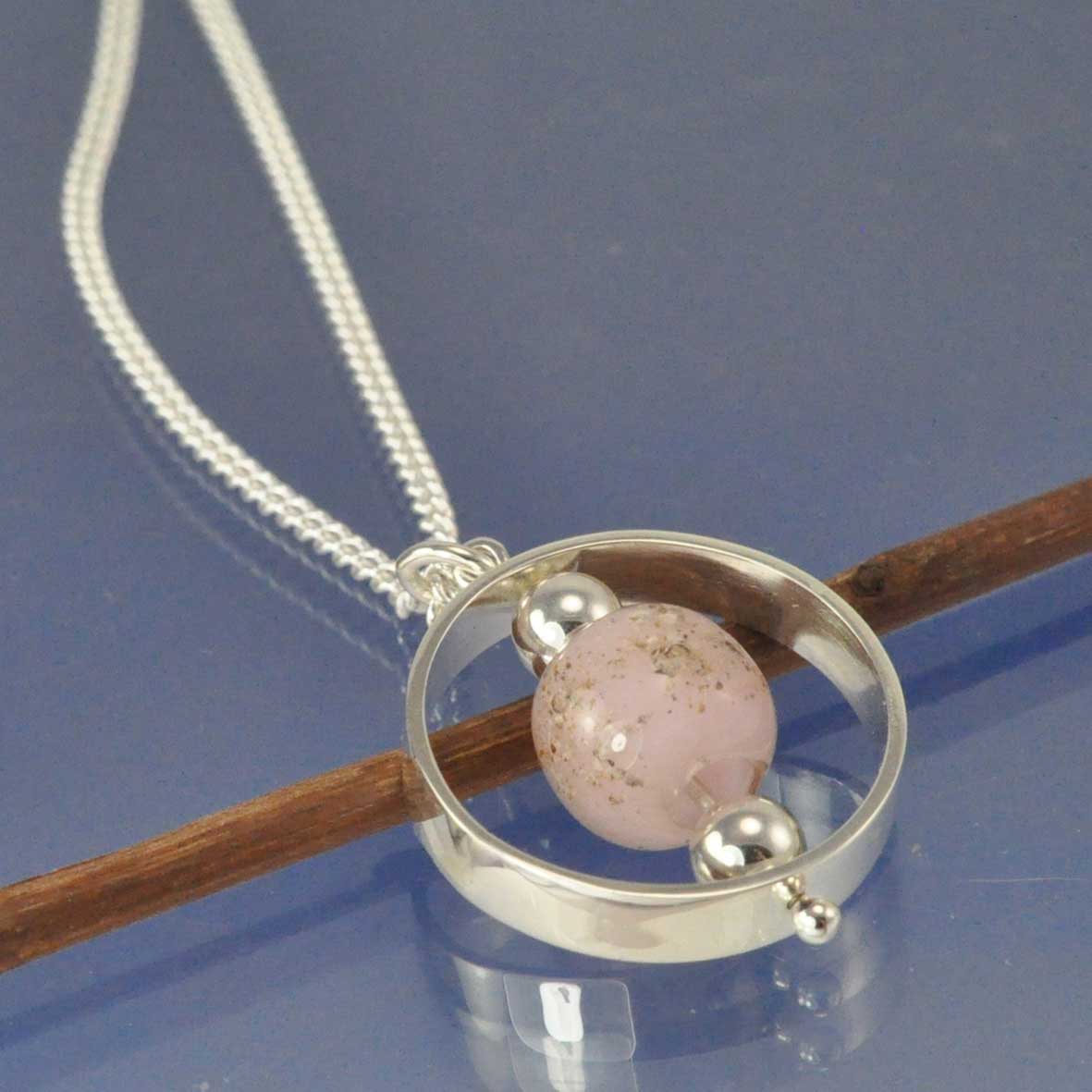 Into Glass Ashes Into Jewellery Ashes Into Glass Bead Necklace