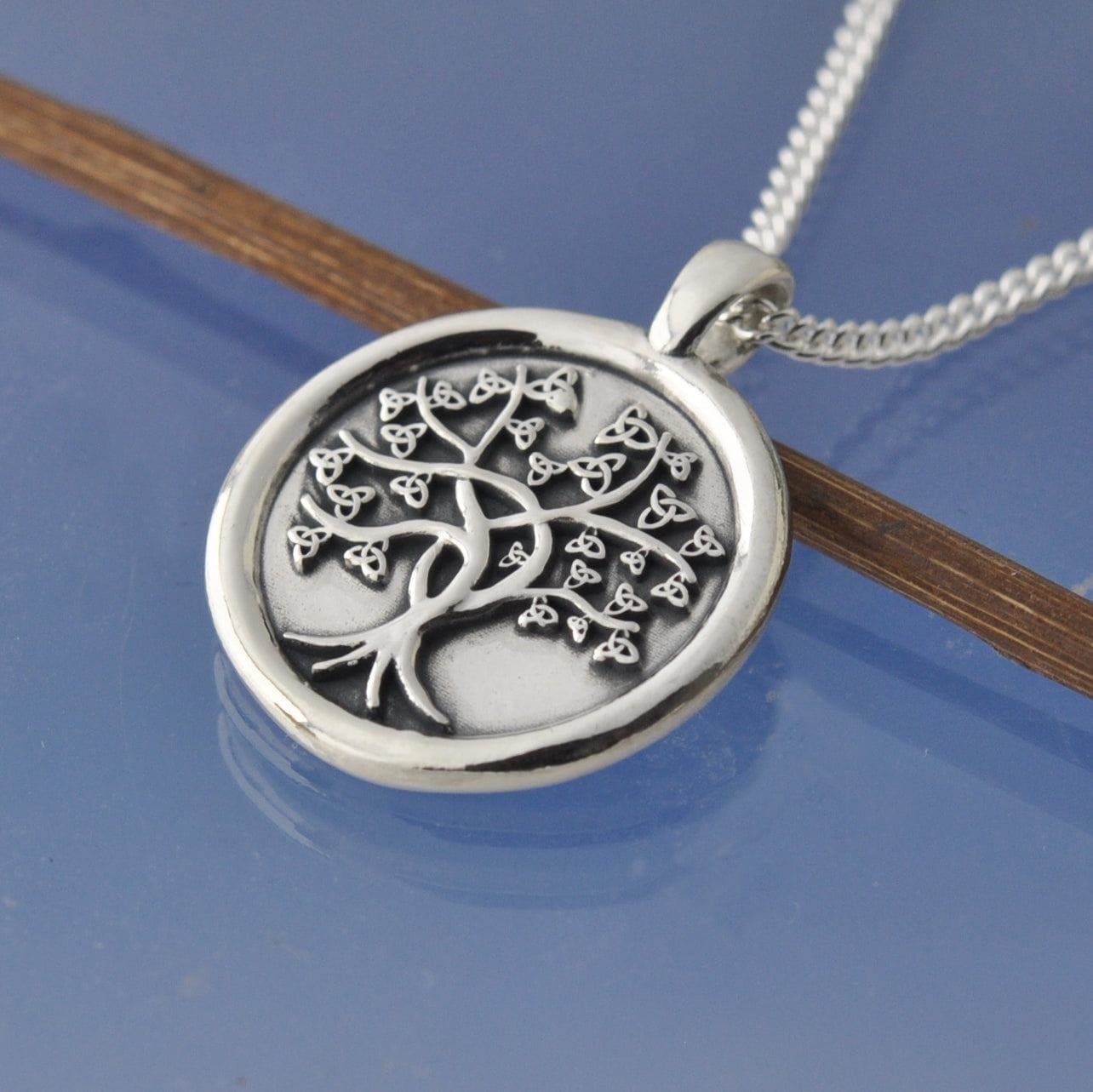 Cremation Ash Necklace - Tree Of Life Pendant by Chris Parry Jewellery