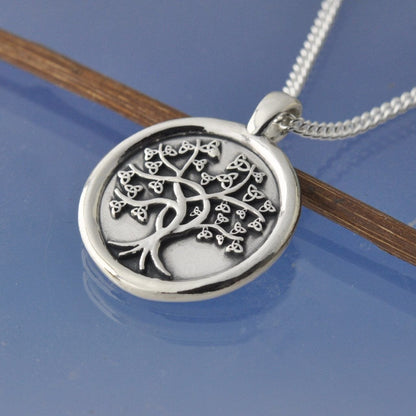 Cremation Ash Necklace - Tree Of Life Pendant by Chris Parry Jewellery