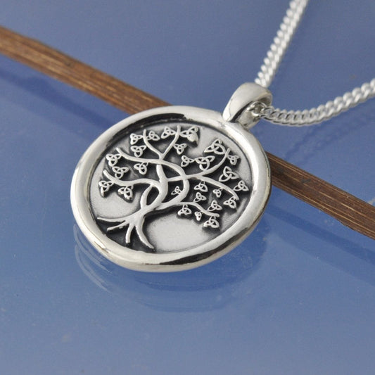 Cremation Ash Necklace - Tree Of Life Pendant by Chris Parry Jewellery