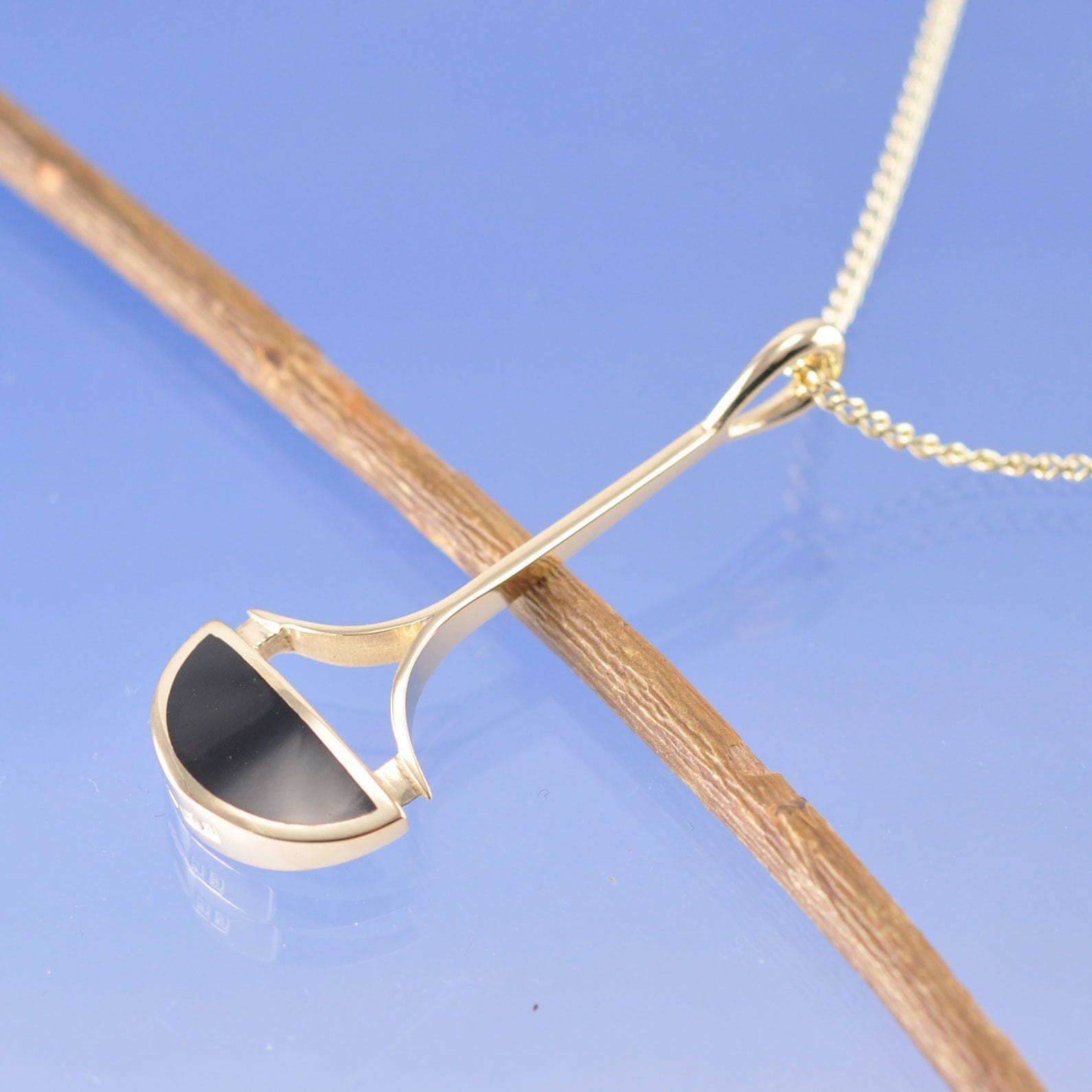 Cremation Ashes Necklace - Cairo Pendant by Chris Parry Jewellery