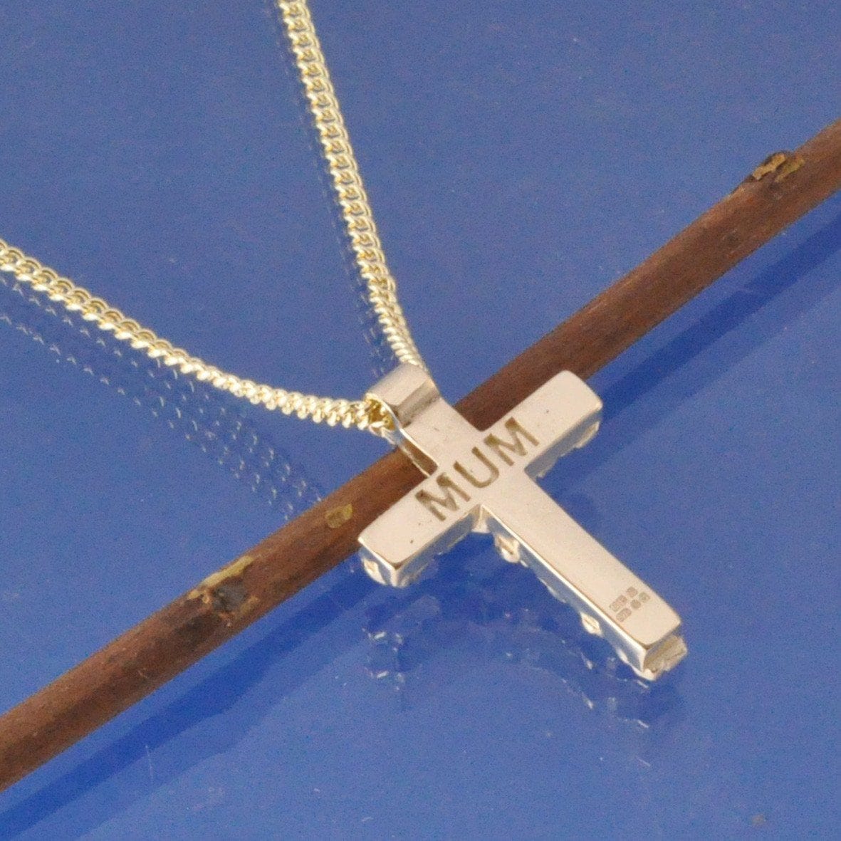 Forget Me Not Cross Chris Parry Handmade Jewellery