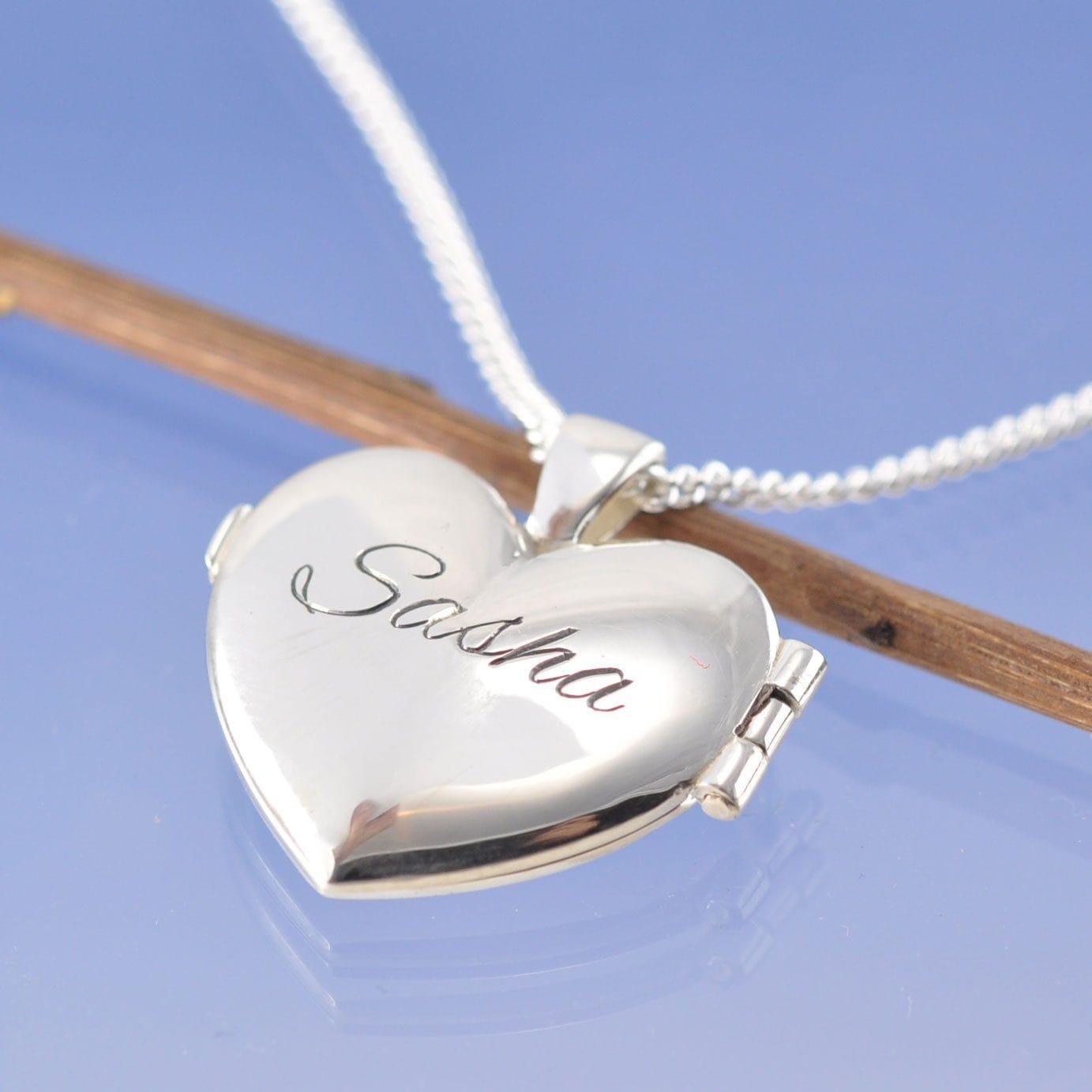 Petite Heart Locket with Edging for Toddler and Little Girls in Sterling  Silver - The Jewelry Vine