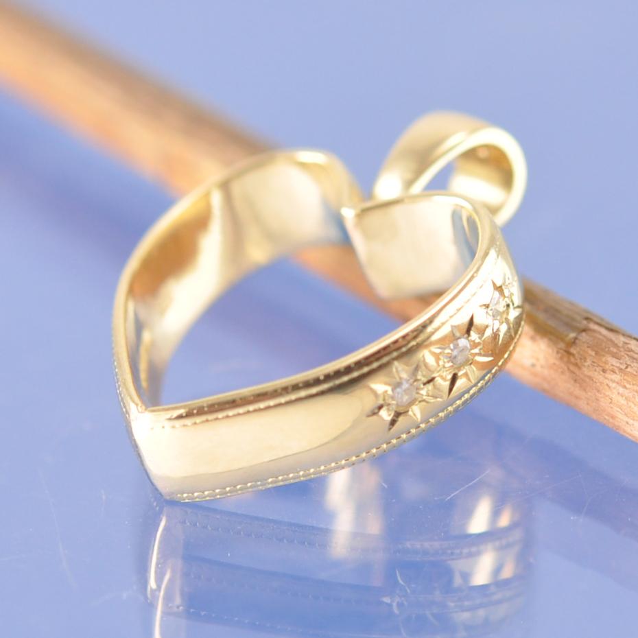 Re-style your own wedding ring. Pendant by Chris Parry Jewellery