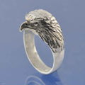 Ashes Ring - Eagle Head Bird Of Prey Ring by Chris Parry Jewellery