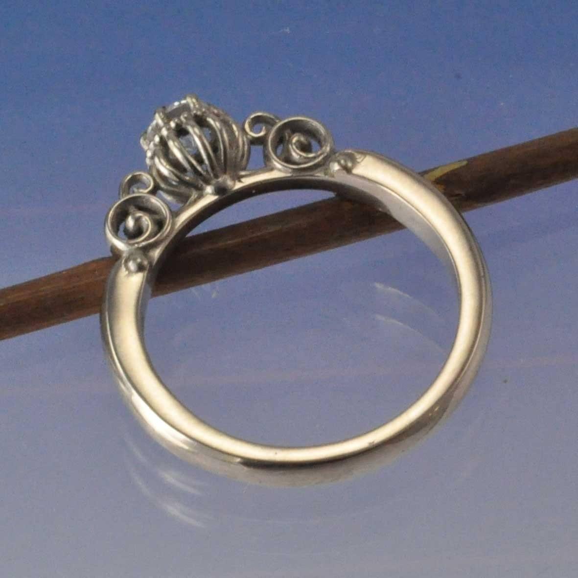 Cinderella's Carriage Diamond Ring Ring by Chris Parry Jewellery