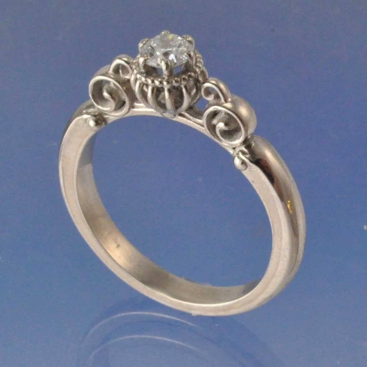 Cinderella's Carriage Diamond Ring Ring by Chris Parry Jewellery
