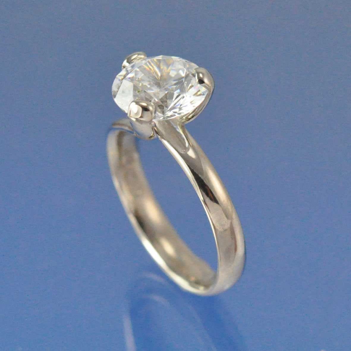 Claw Diamond Cremation Ash Ring - Thalia Ring by Chris Parry Jewellery