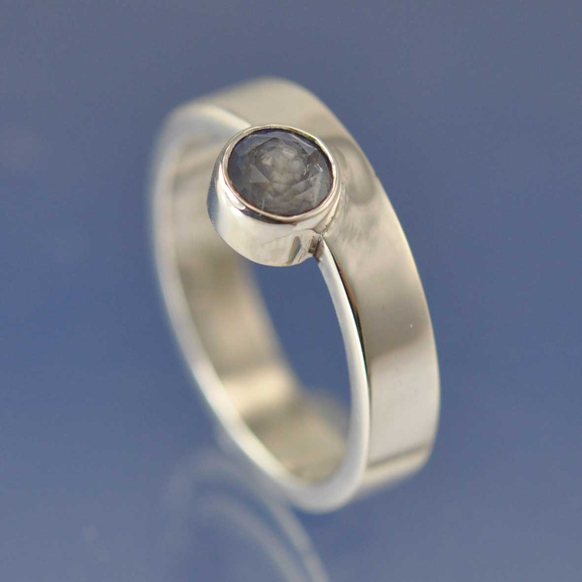 Cremation Ash in Gemstones - Sunrise Ring by Chris Parry Jewellery