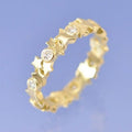Cremation Ash Ring - Diamond Star Ring. 0.27ct Ring by Chris Parry Jewellery