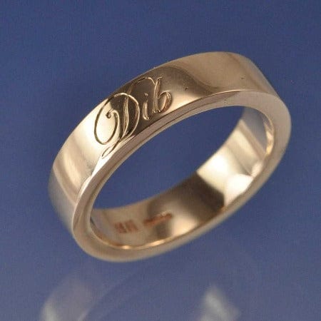 Cremation Ashes Ring - Plain Band. Ring by Chris Parry Jewellery