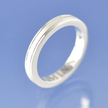 Cremation Ashes Ring -Tri-Maci Design Ring by Chris Parry Jewellery