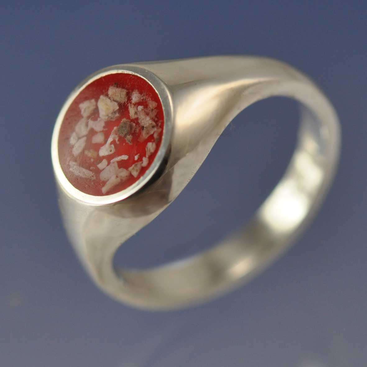 Ashes signet ring shop