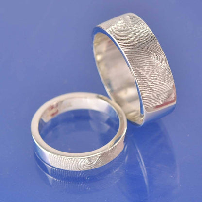 Fingerprint Ring - 18k Gold Ring by Chris Parry Jewellery
