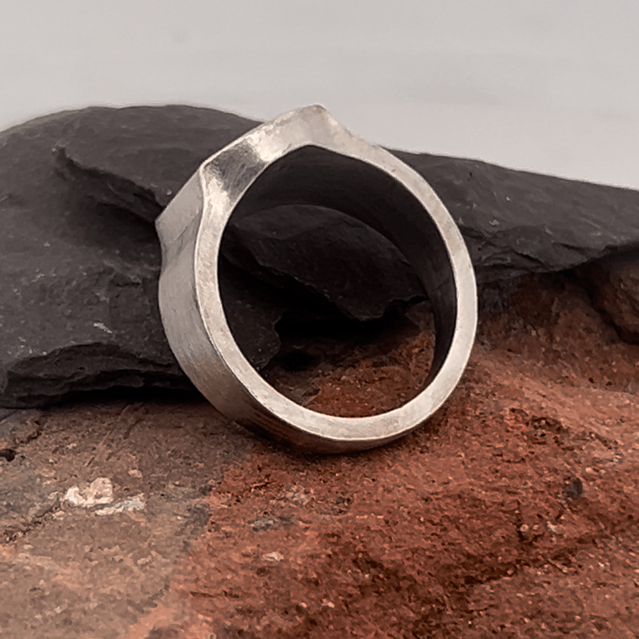 Fingerprint Ring - Signet Ring by Chris Parry Jewellery