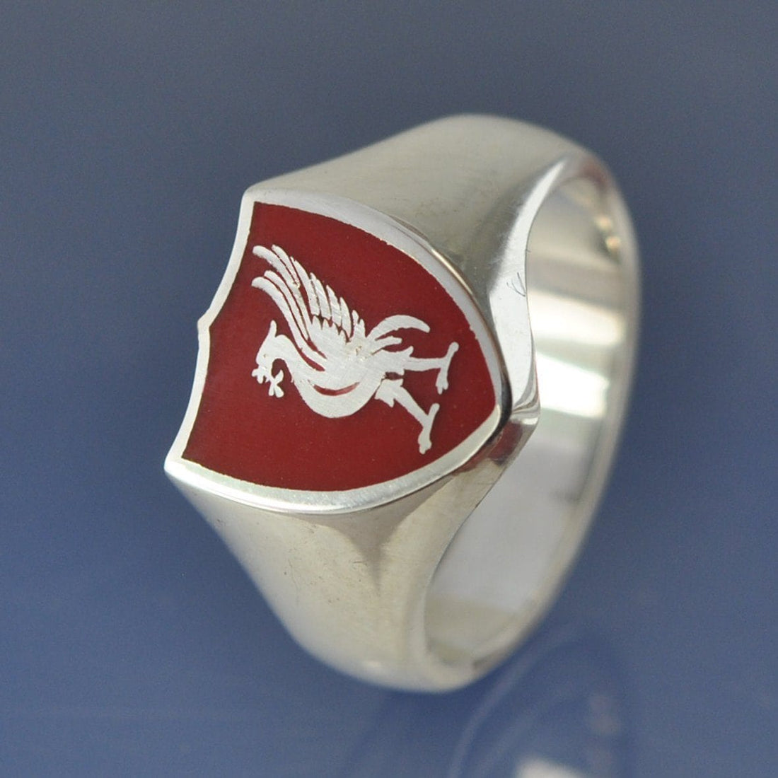 Liverpool - LFC Cremation Ash Signet Ring
