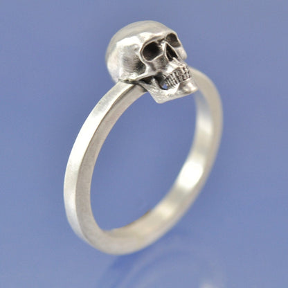 Love You To Death Skull Ring Ring by Chris Parry Jewellery