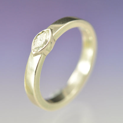 Marquise Diamond Ring Ring by Chris Parry Jewellery